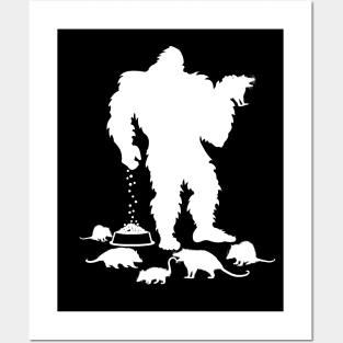 Bigfoot Opossums Posters and Art